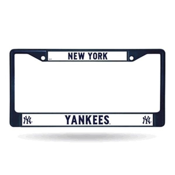 Rico Industries New York Yankees License Plate Frame Metal Navy 9474696560